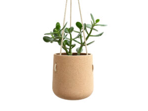 Flowerpot garden hanging pots planters cork flowerpots plant